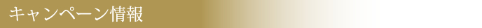キャンペーン情報